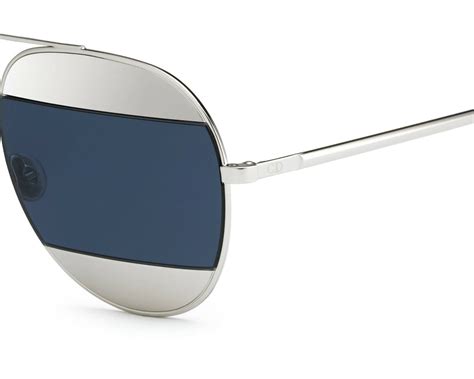 Dior DIOR SPLIT 1 010/KU Sunglasses Silver 